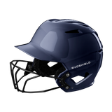 EvoShield Xvt 2.0 Glossy Batting Helmet with Facemask-3