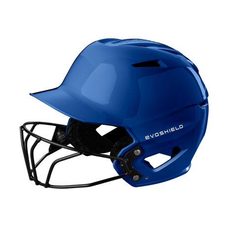 EvoShield Xvt 2.0 Glossy Batting Helmet with Facemask-3