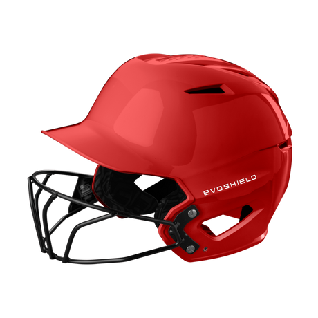 EvoShield Xvt 2.0 Glossy Batting Helmet with Facemask-3