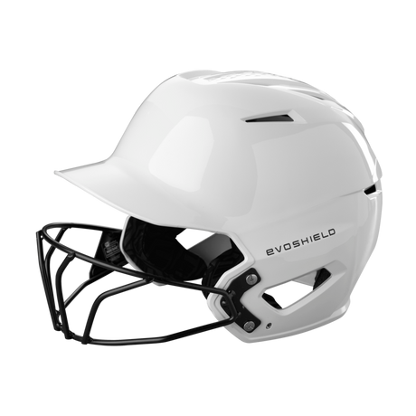 EvoShield Xvt 2.0 Glossy Batting Helmet with Facemask-6