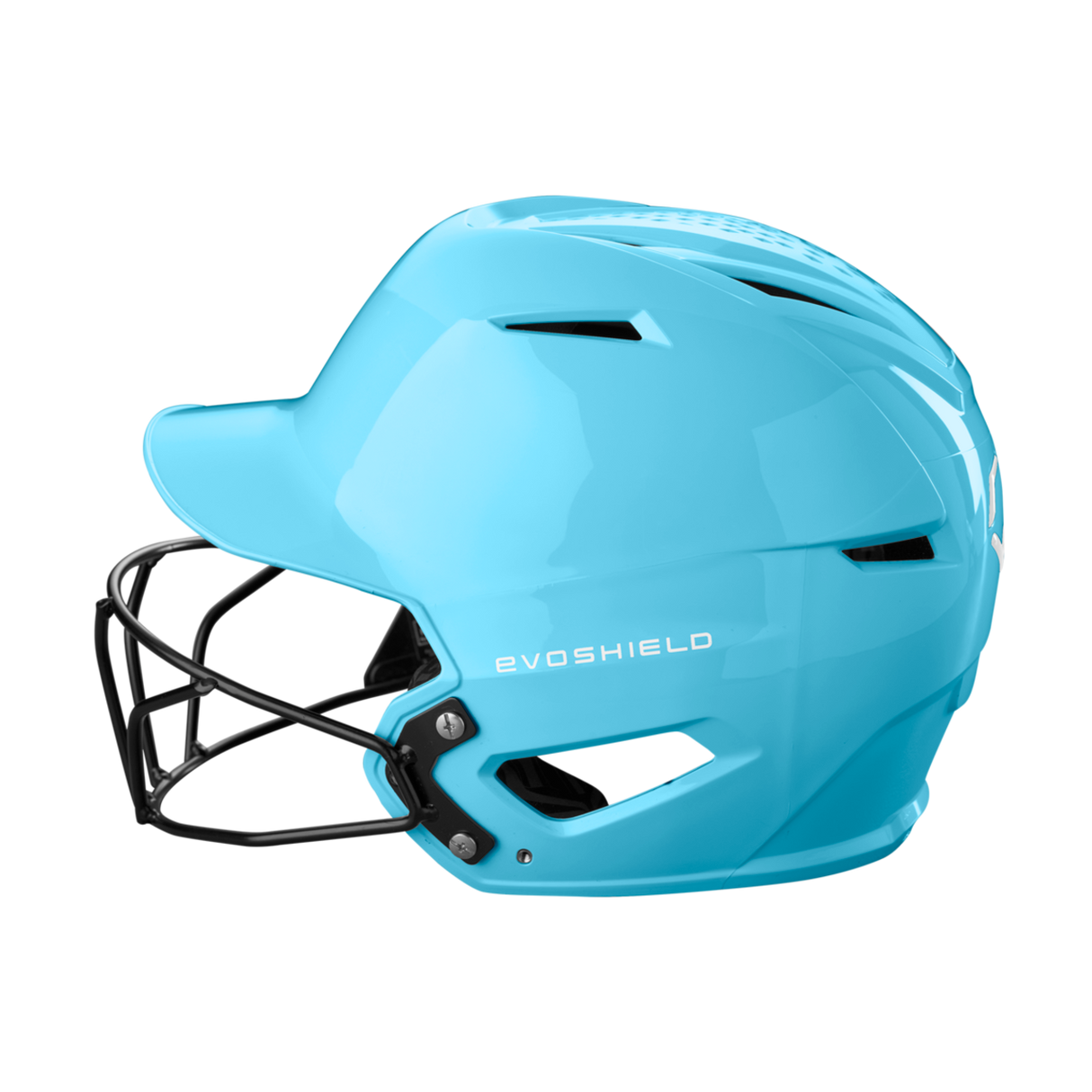 EvoShield Xvt 2.0 Glossy Batting Helmet with Facemask-2