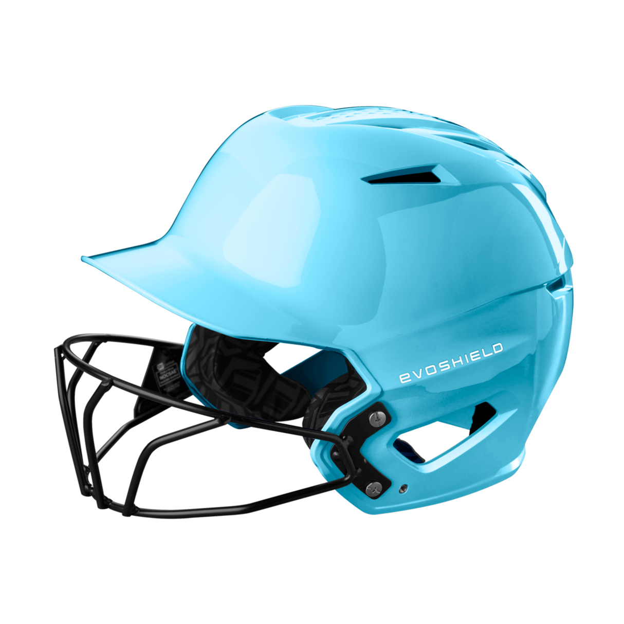 EvoShield Xvt 2.0 Glossy Batting Helmet with Facemask-6