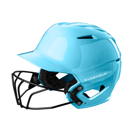 EvoShield Xvt 2.0 Glossy Batting Helmet with Facemask-6