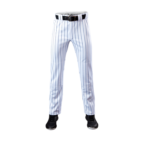 Wilson Men's Salute Pinstripe Open Bottom Baseball Pants-1
