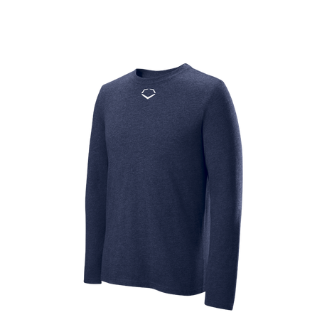 Wilson Women's Youth Heather Long Sleeve Tee-4