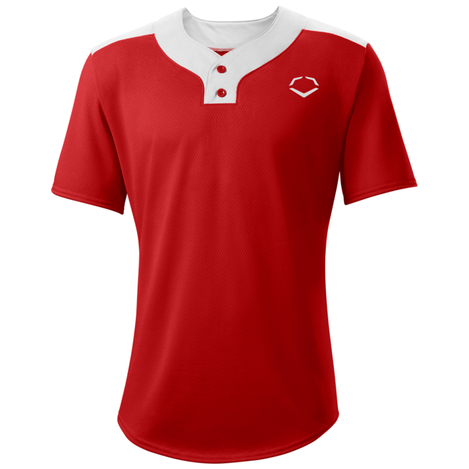 Wilson Men's E203 Two-button Baseball Jersey-2