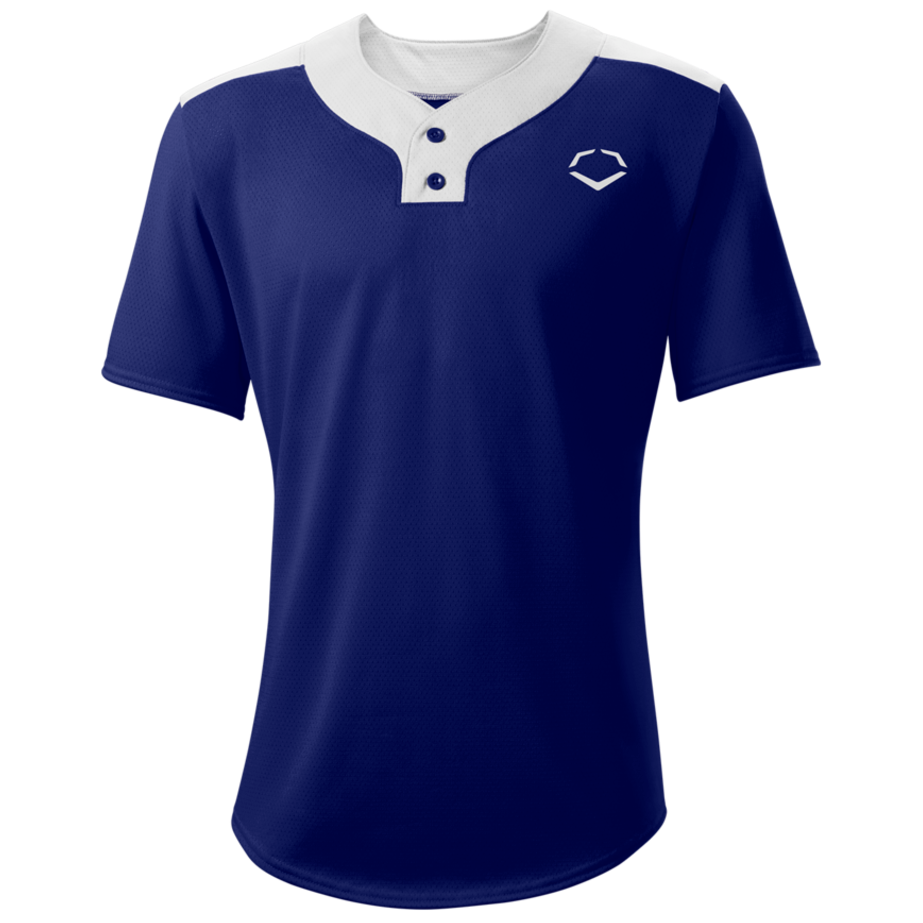 Wilson Men's E203 Two-button Baseball Jersey-2
