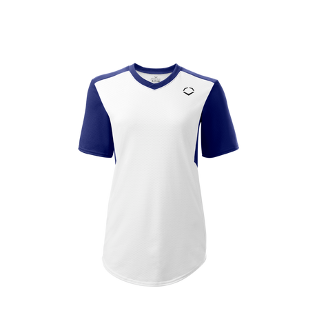 Wilson Women's E810 V-neck Pullover Softball Jersey-1