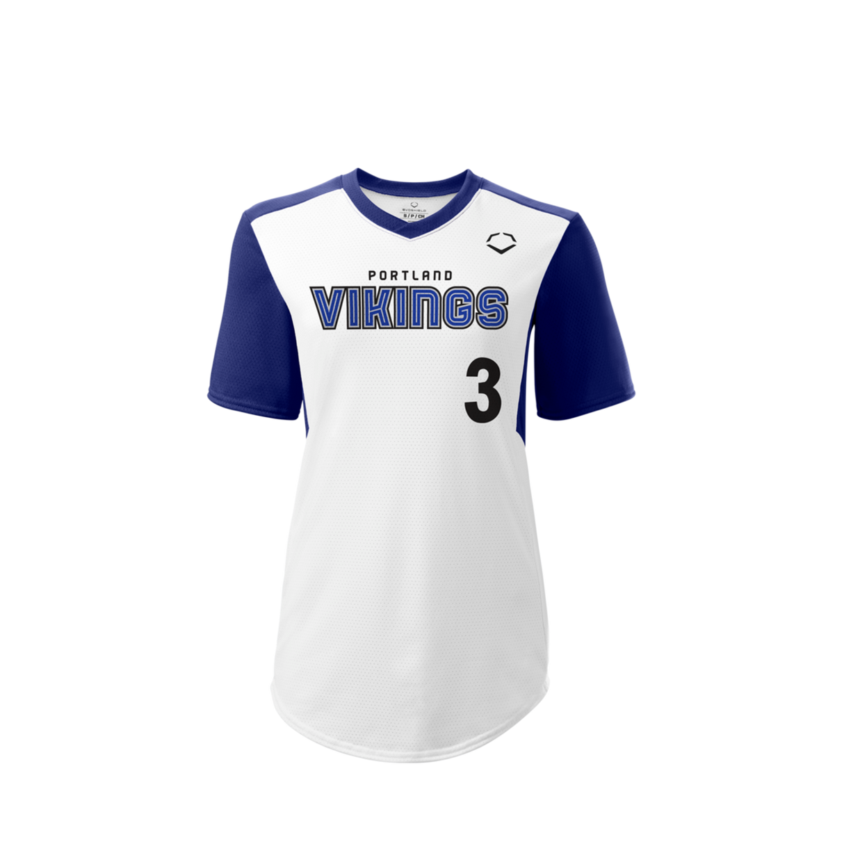 Wilson Women's E810 V-neck Pullover Softball Jersey-3