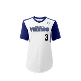 Wilson Women's E810 V-neck Pullover Softball Jersey-3