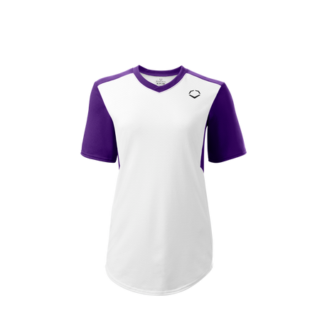 Wilson Women's E810 V-neck Pullover Softball Jersey-1