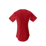 Wilson Women's T600 2-button Softball Jersey-1