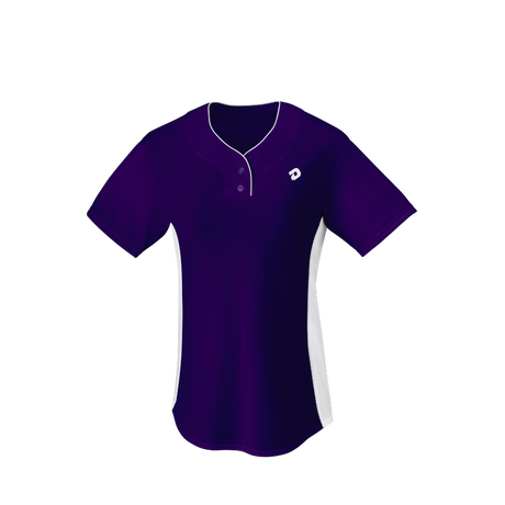 Wilson Women's T600 2-button Softball Jersey-2