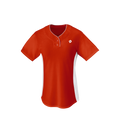 Wilson Women's T600 2-button Softball Jersey-2