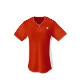 Wilson Women's T600 2-button Softball Jersey-2