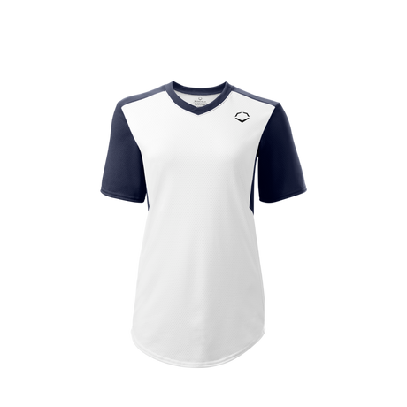 Wilson Women's E810 V-neck Pullover Softball Jersey-1