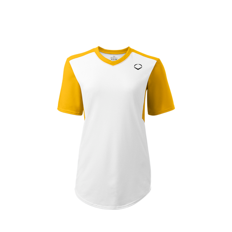 Wilson Women's E810 V-neck Pullover Softball Jersey-1