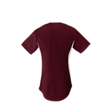 Wilson Women's T600 2-button Softball Jersey-1