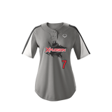 Wilson Women's E601 2-button Placket Pullover Softball Jersey-2
