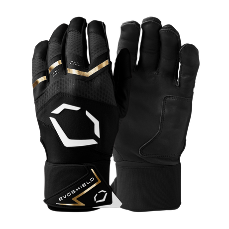 Wilson Adult Carbyne Batting Gloves with Strap-2