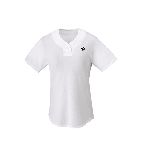 Wilson Girl's T600 2-button Softball Jersey-2