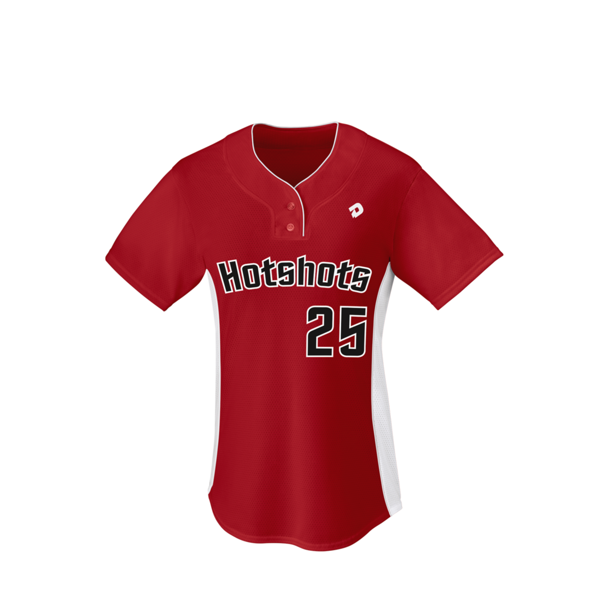 Wilson Girl's T600 2-button Softball Jersey-2