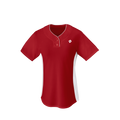 Wilson Girl's T600 2-button Softball Jersey-3
