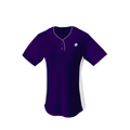 Wilson Girl's T600 2-button Softball Jersey-2