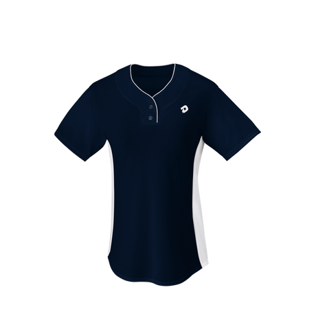 Wilson Girl's T600 2-button Softball Jersey-2