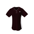 Wilson Girl's T600 2-button Softball Jersey-2