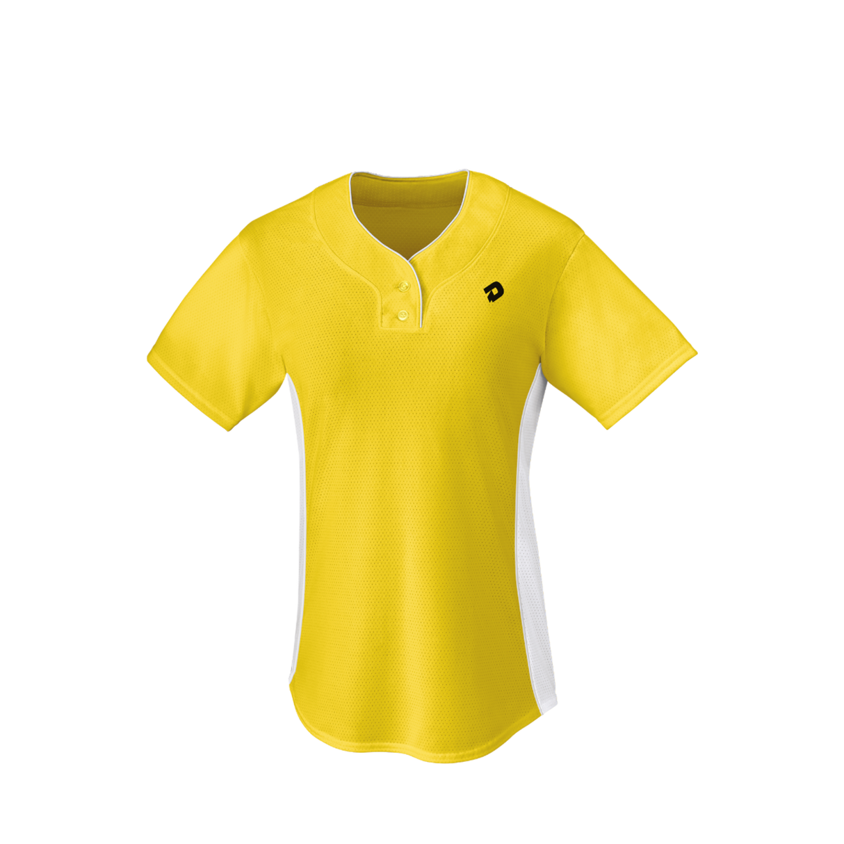Wilson Girl's T600 2-button Softball Jersey-2
