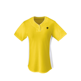 Wilson Girl's T600 2-button Softball Jersey-2