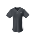 Wilson Girl's T600 2-button Softball Jersey-3