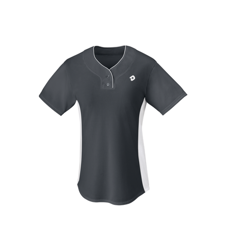 Wilson Girl's T600 2-button Softball Jersey-3