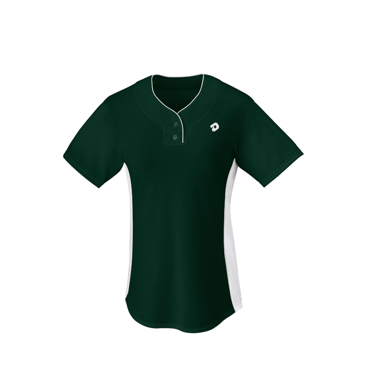 Wilson Girl's T600 2-button Softball Jersey-3