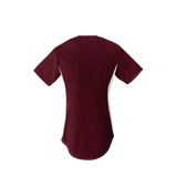 Wilson Girl's T600 2-button Softball Jersey-1