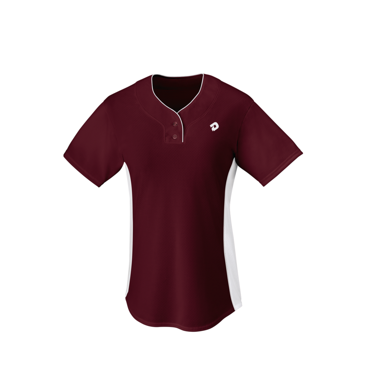 Wilson Girl's T600 2-button Softball Jersey-2
