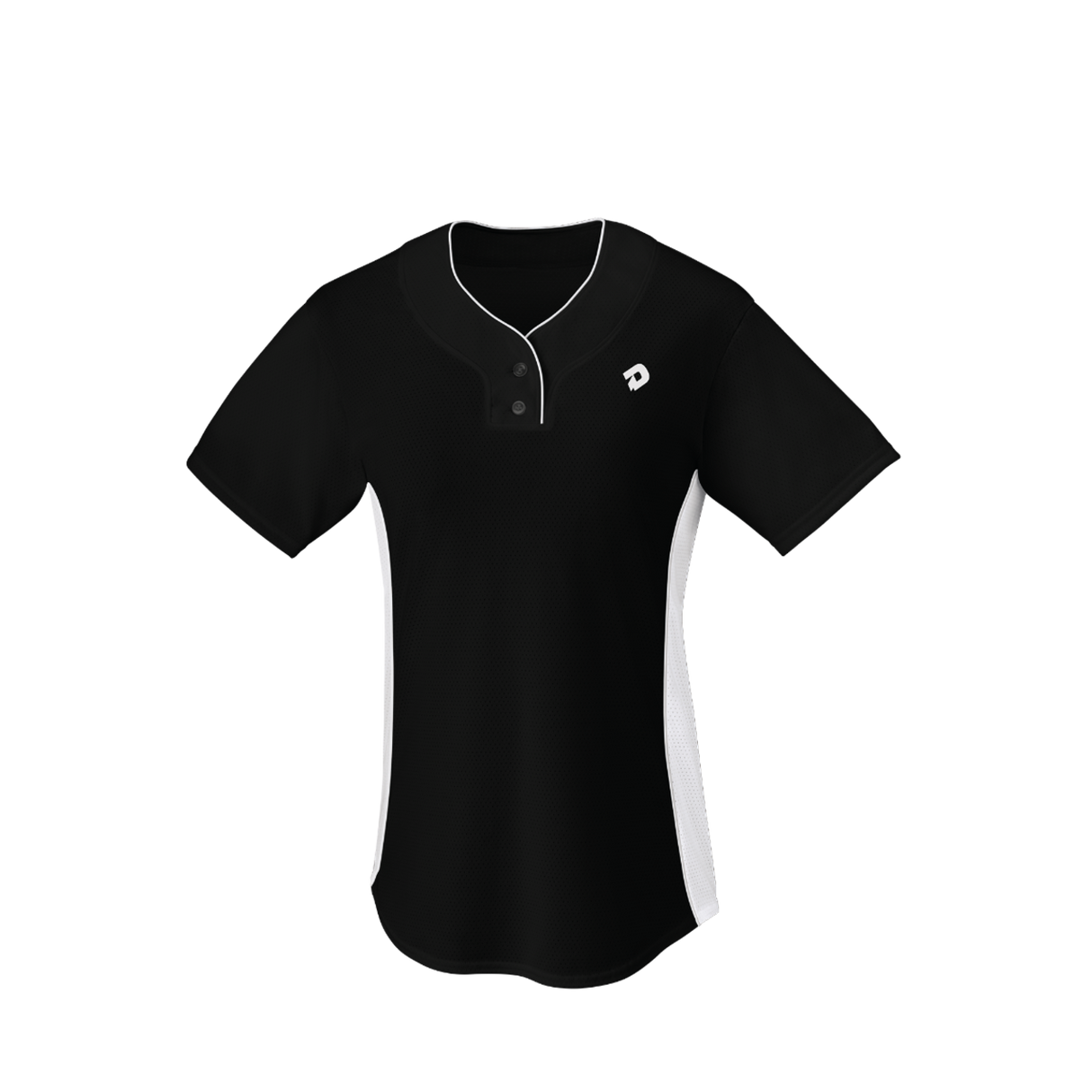 Wilson Girl's T600 2-button Softball Jersey-2
