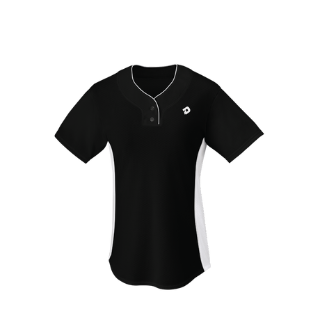 Wilson Girl's T600 2-button Softball Jersey-2