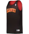 Alleson Athletic Men's NBA Reversible Slim Shoulder Team Basketball Jersey Basketball Jerseys Adult