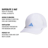 adidas Youth Superlite 3 Hat-2
