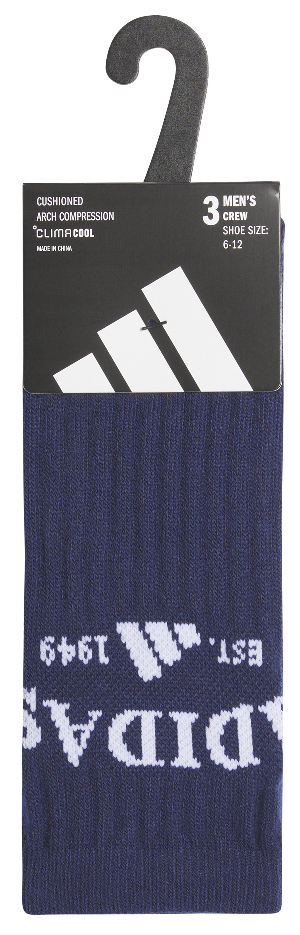 adidas Men's Foundation Sport 3-Pack Crew Sock-6