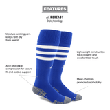 adidas 3-Stripe Hoop Soccer OTC Sock-2