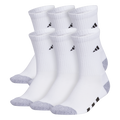 adidas Youth Athletic Cushioned 6-Pack Crew Sock-1