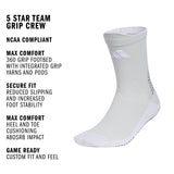 adidas 5 Star Team Grip Crew Sock-2