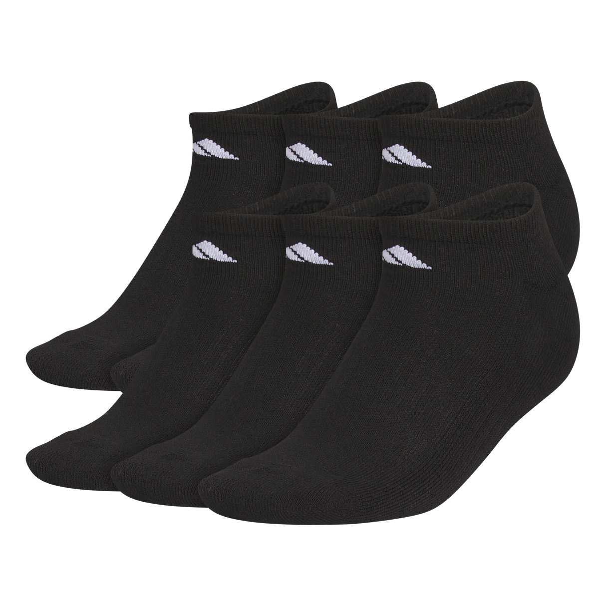 adidas Women's Classic Cushioned 6-Pack No Show Sock-1