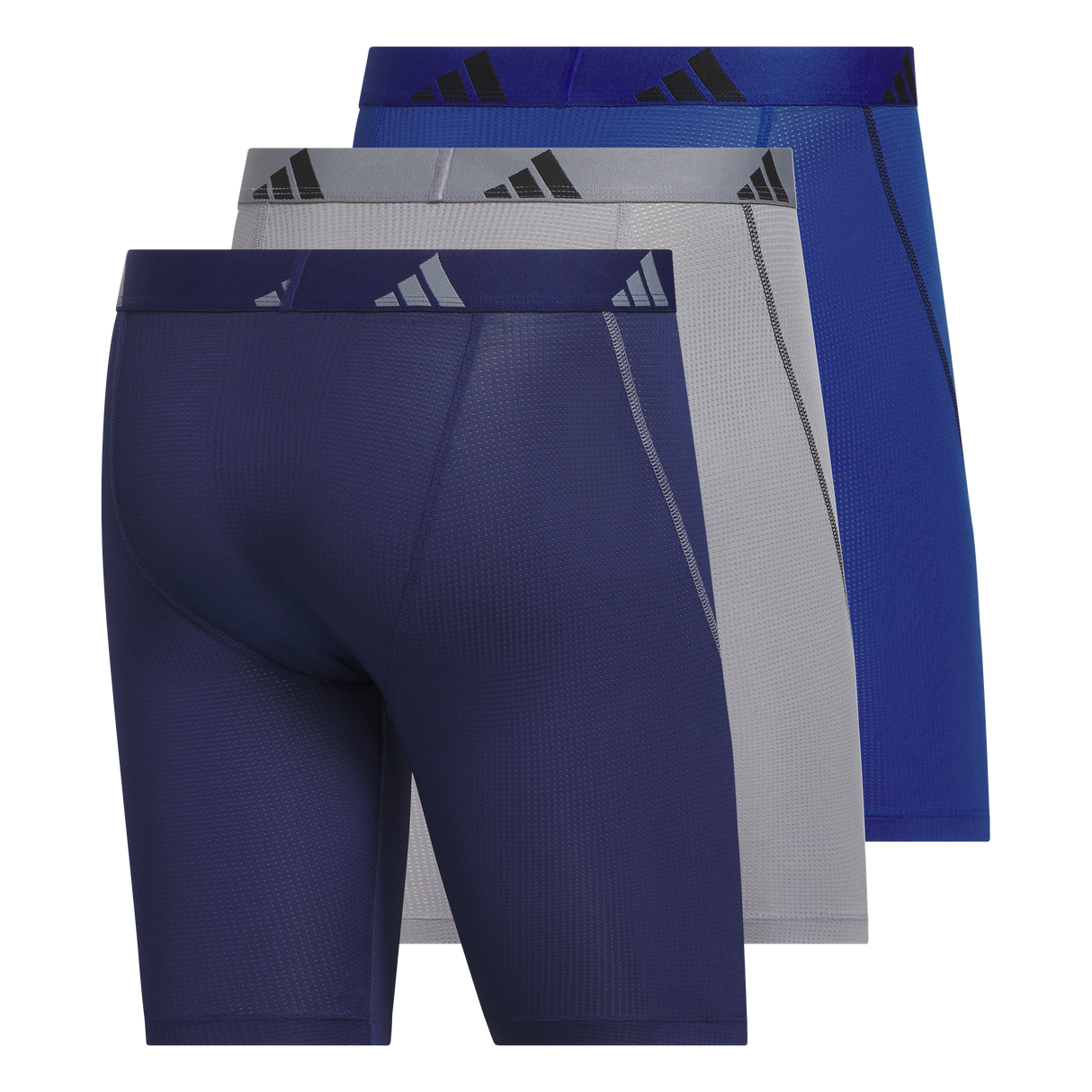 adidas Men's All Day Mesh 3-Pack Long Boxer Brief-5