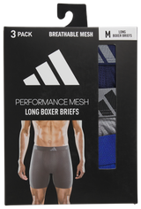 adidas Men's All Day Mesh 3-Pack Long Boxer Brief-8