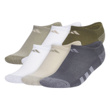 adidas Youth Athletic Cushioned 6-Pack No Show Sock-1