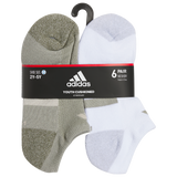 adidas Youth Athletic Cushioned 6-Pack No Show Sock-6